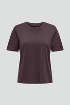 T-shirt da Donna con Scollo Rotondo e Maniche Corte